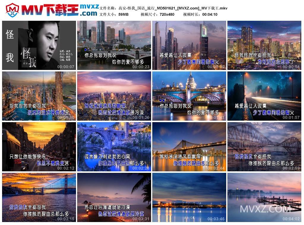 高安-怪我_国语_流行_MD501621